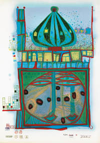 Hundertwasser - Homo Humus Come Va - 10,002 Nights - 09869